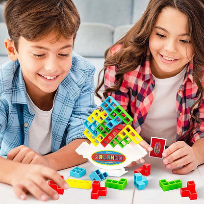 TetraStack™ Block Stacking Balance Game