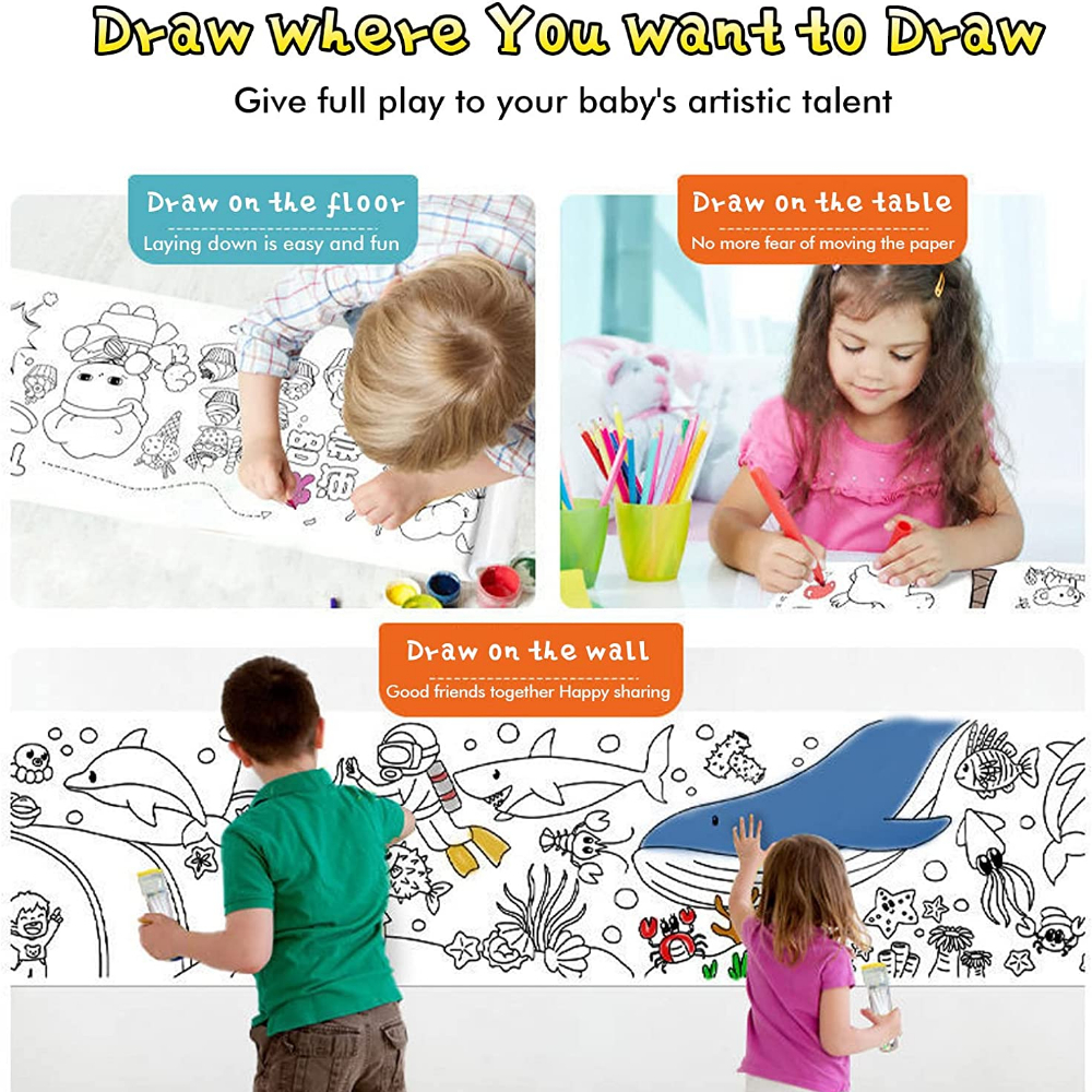 DoodleDream™ Children's Drawing Roll