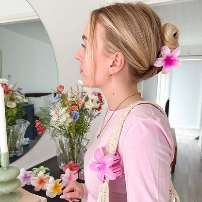 BloomGrip™ Flower Hair Clips