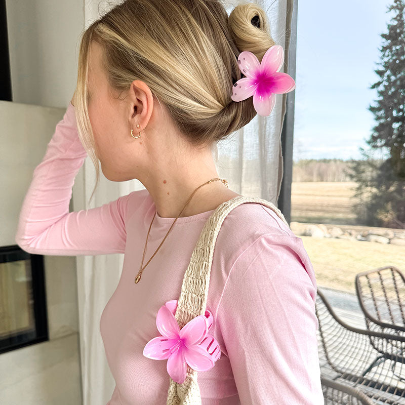 BloomGrip™ Flower Hair Clips