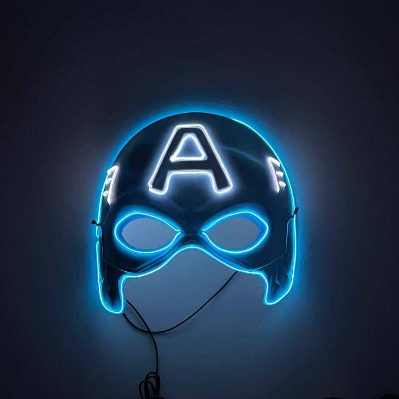 HeroMask™ Halloween LED Face Mask
