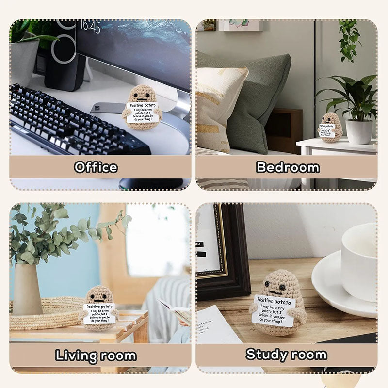 Hand-Knitted Positive Potato